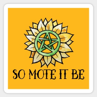 So mote it be Sticker